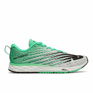 NEW SZ 5 New Balance Womens W1500WG5 White/Neon Emerald Running Shoes 1628252